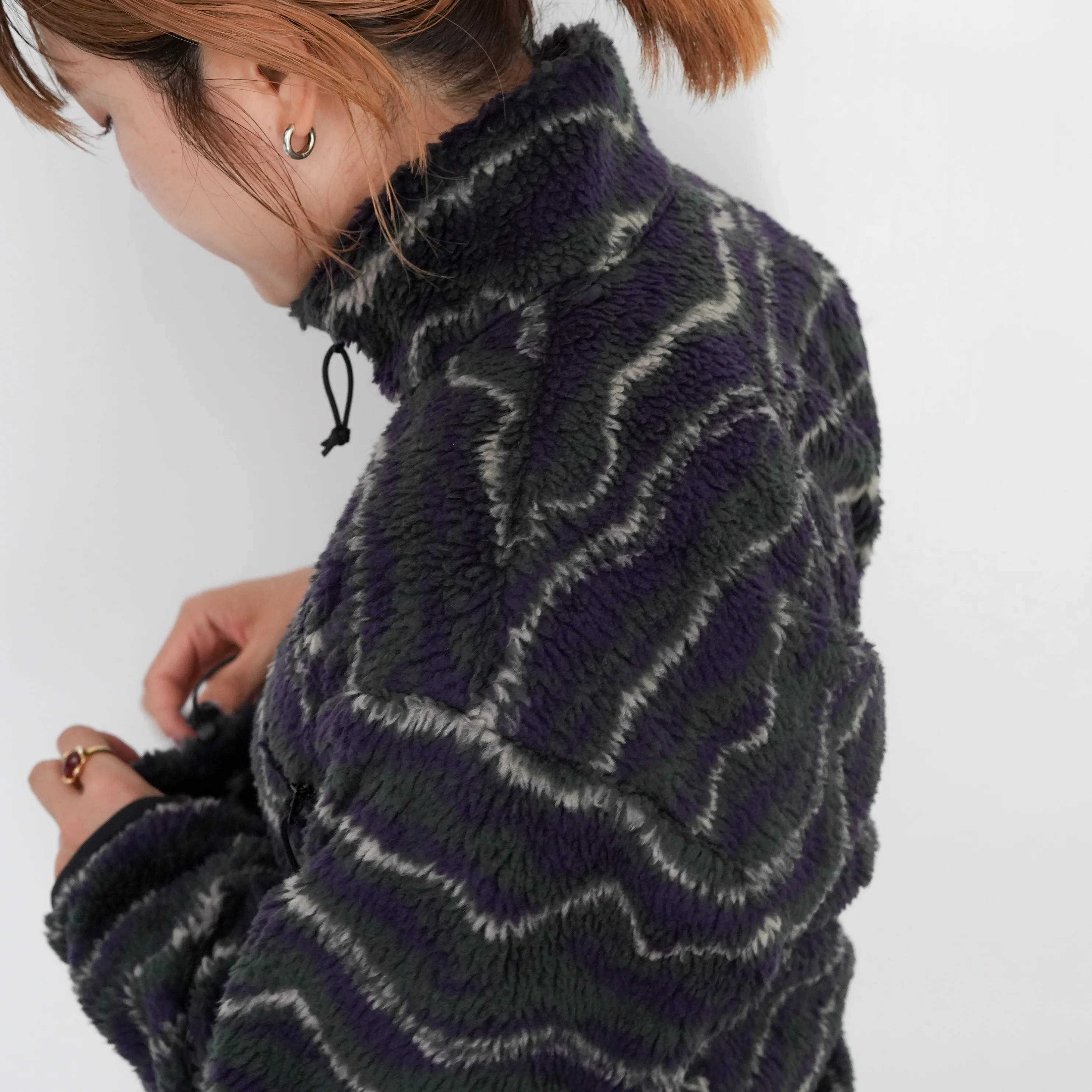 25AW】PHEENY Wave Boa Jacket 