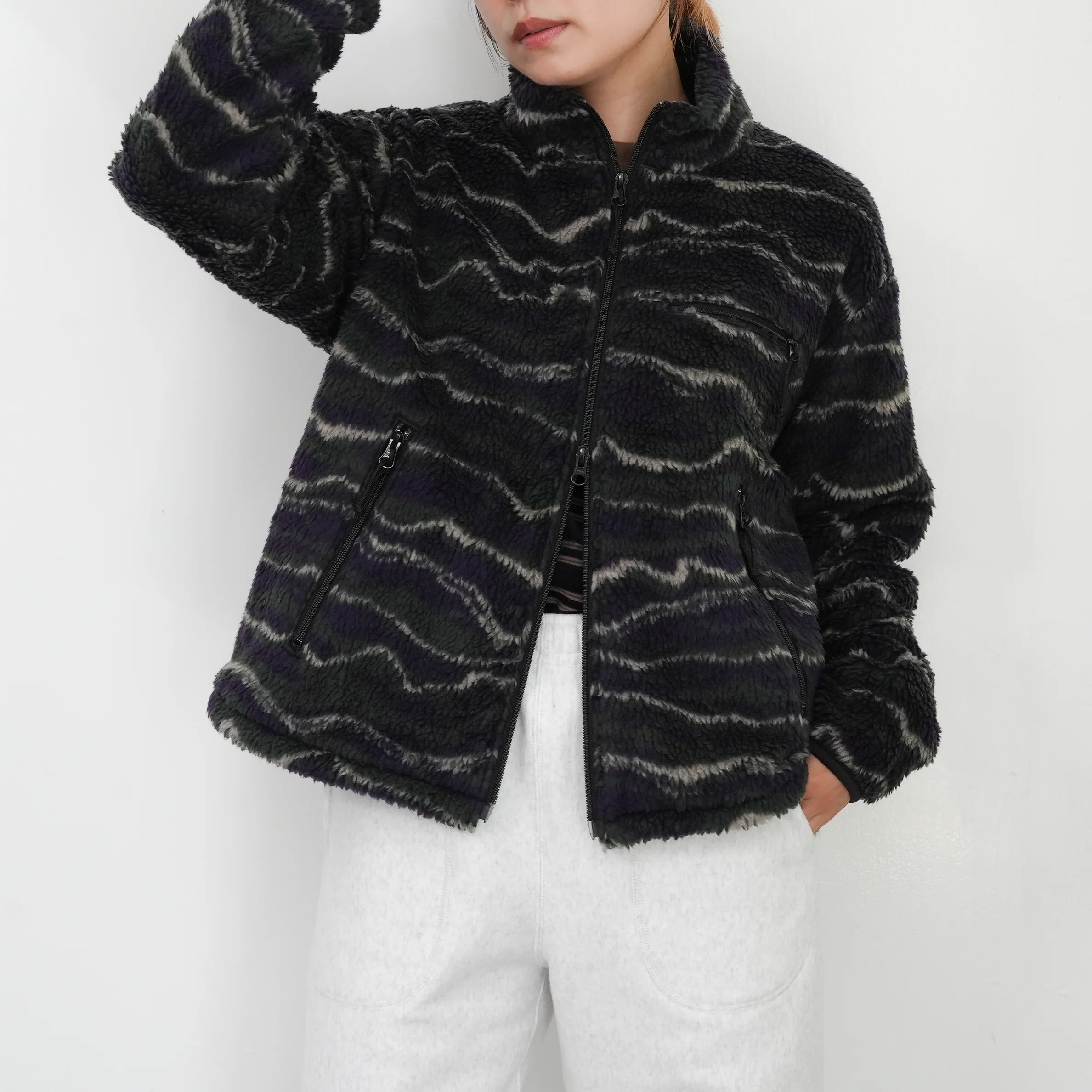 25AW】PHEENY Wave Boa Jacket 