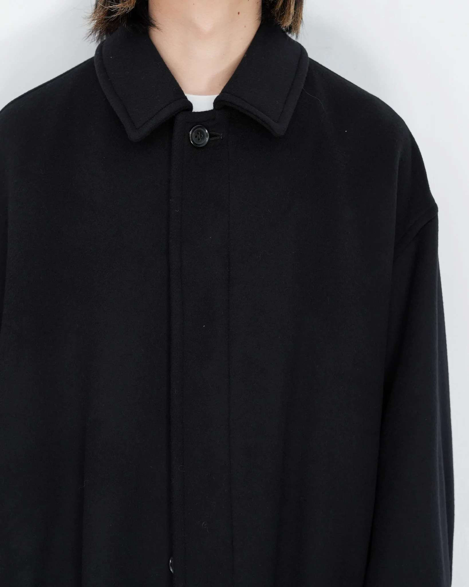 Graphpaper Light Melton Oversized Coat
